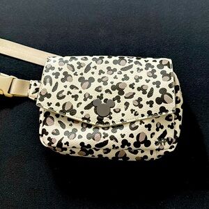 Freshly Picked Mickey Mouse leopard print park bag